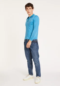 Maison Montagut Polo Manches Longues En Fil Lumiere - Boris><noscript><img width=