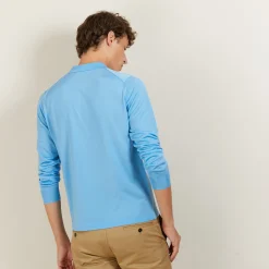 Maison Montagut Polo Manches Longues En Fil Lumiere - Boris><noscript><img width=