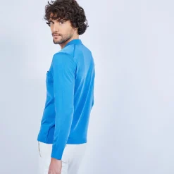 Maison Montagut Polo Manches Longues En Fil Lumiere - Boris><noscript><img width=