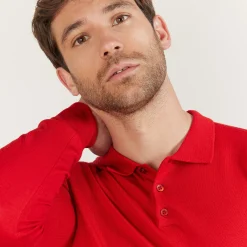 Maison Montagut Polo Manches Longues En Laine Merinos - Beryl><noscript><img width=