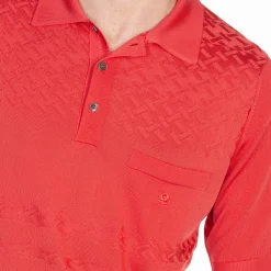 Maison Montagut Polo Motif Croisillon Louis-Eugene><noscript><img width=