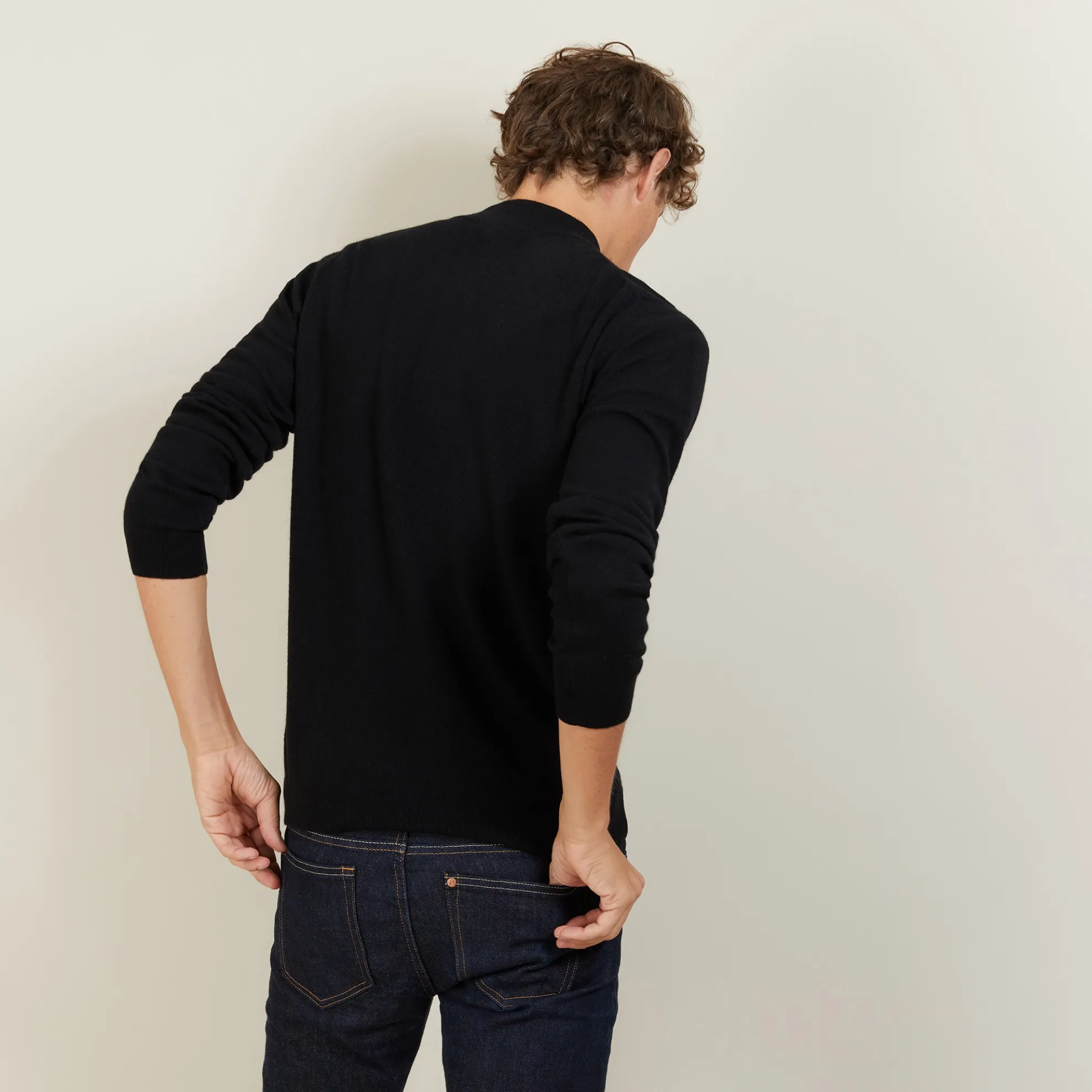 Maison Montagut Pull A Col Montant En Cachemire - Balzan>Homme Pulls
