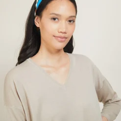 Maison Montagut Pull A Fentes Col V En Laine Merinos - Bernice><noscript><img width=