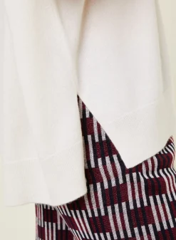 Maison Montagut Pull Ample A Fentes Col V En Cachemire - Alienor><noscript><img width=