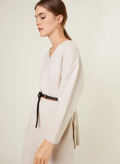 Maison Montagut Pull Ample A Fentes En Cachemire Melange - Darius><noscript><img width=