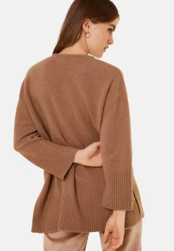 Maison Montagut Pull Ample A Fentes En Cachemire Melange - Darius><noscript><img width=