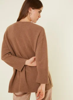 Maison Montagut Pull Ample A Fentes En Cachemire Melange - Darius><noscript><img width=