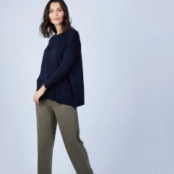 Maison Montagut Pull Ample A Poches En Laine Merinos - Beatrice><noscript><img width=