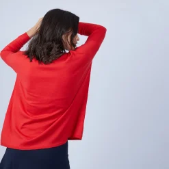 Maison Montagut Pull Ample A Poches En Laine Merinos - Beatrice><noscript><img width=