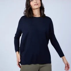 Maison Montagut Pull Ample A Poches En Laine Merinos - Beatrice><noscript><img width=