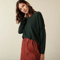 Maison Montagut Pull Ample Boutonne A Col Rond En Cachemire - Acene><noscript><img width=