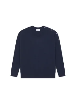 Maison Montagut Pull Ample Boutonne A Col Rond En Cachemire - Acene><noscript><img width=