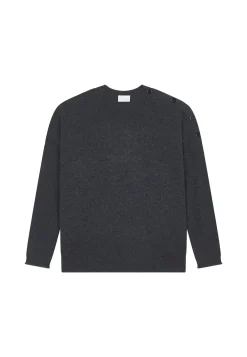Maison Montagut Pull Ample Boutonne A Col Rond En Cachemire - Acene><noscript><img width=