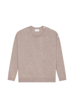 Maison Montagut Pull Ample Boutonne A Col Rond En Cachemire - Acene><noscript><img width=