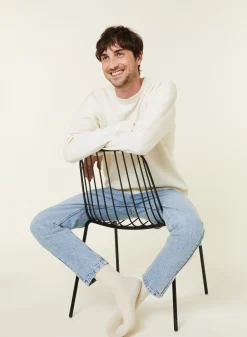 Maison Montagut Pull Ample Col Rond En Laine Merinos - Felix><noscript><img width=