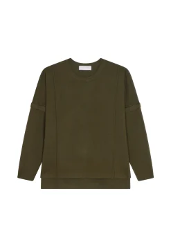 Maison Montagut Pull Ample Col Rond En Laine Merinos - Guerande><noscript><img width=