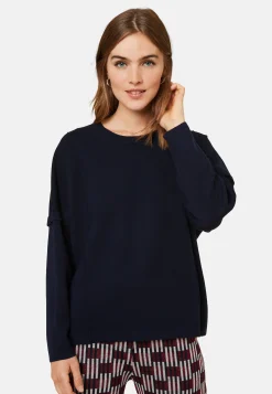 Maison Montagut Pull Ample Col Rond En Laine Merinos - Guerande><noscript><img width=