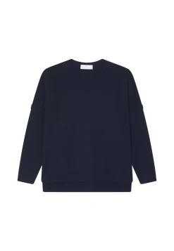 Maison Montagut Pull Ample Col Rond En Laine Merinos - Guerande><noscript><img width=