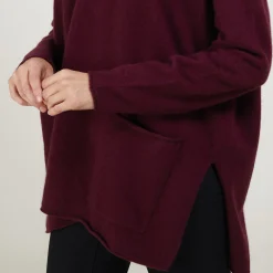 Maison Montagut Pull Ample Col V En Cachemire - Belinda><noscript><img width=