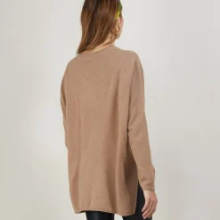 Maison Montagut Pull Ample Col V En Cachemire - Belinda><noscript><img width=