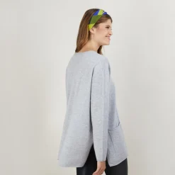 Maison Montagut Pull Ample Col V En Cachemire - Belinda><noscript><img width=