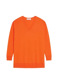 Maison Montagut Pull Ample Col V En Coton Bio - Meve><noscript><img width=