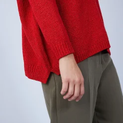 Maison Montagut Pull Ample Col V En Laine Et Soie - Baba><noscript><img width=