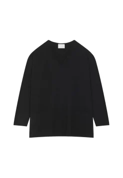 Maison Montagut Pull Ample Col V Poches Merinos - Albertine><noscript><img width=