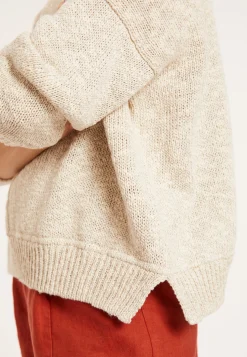 Maison Montagut Pull Ample Coton Et Lin - Thalie><noscript><img width=