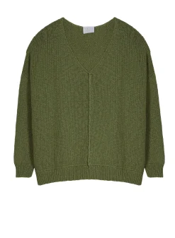 Maison Montagut Pull Ample Coton Et Lin - Thalie><noscript><img width=