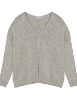 Maison Montagut Pull Ample Coton Et Lin - Thalie><noscript><img width=