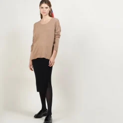 Maison Montagut Pull Ample En Cachemire Boutons Epaule - Brook><noscript><img width=