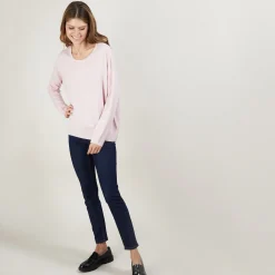 Maison Montagut Pull Ample En Cachemire Boutons Epaule - Brook><noscript><img width=