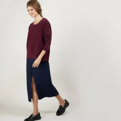 Maison Montagut Pull Ample En Cachemire Boutons Epaule - Brook><noscript><img width=