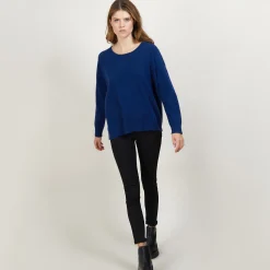 Maison Montagut Pull Ample En Cachemire Boutons Epaule - Brook><noscript><img width=