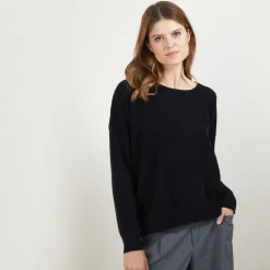 Maison Montagut Pull Ample En Cachemire Boutons Epaule - Brook><noscript><img width=