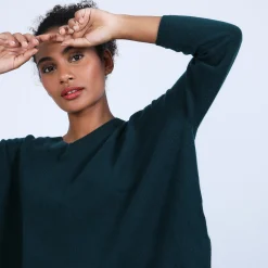 Maison Montagut Pull Cachemire Avec Fentes Cotes - Brenda><noscript><img width=