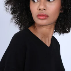 Maison Montagut Pull Cachemire Avec Fentes Cotes - Brenda><noscript><img width=