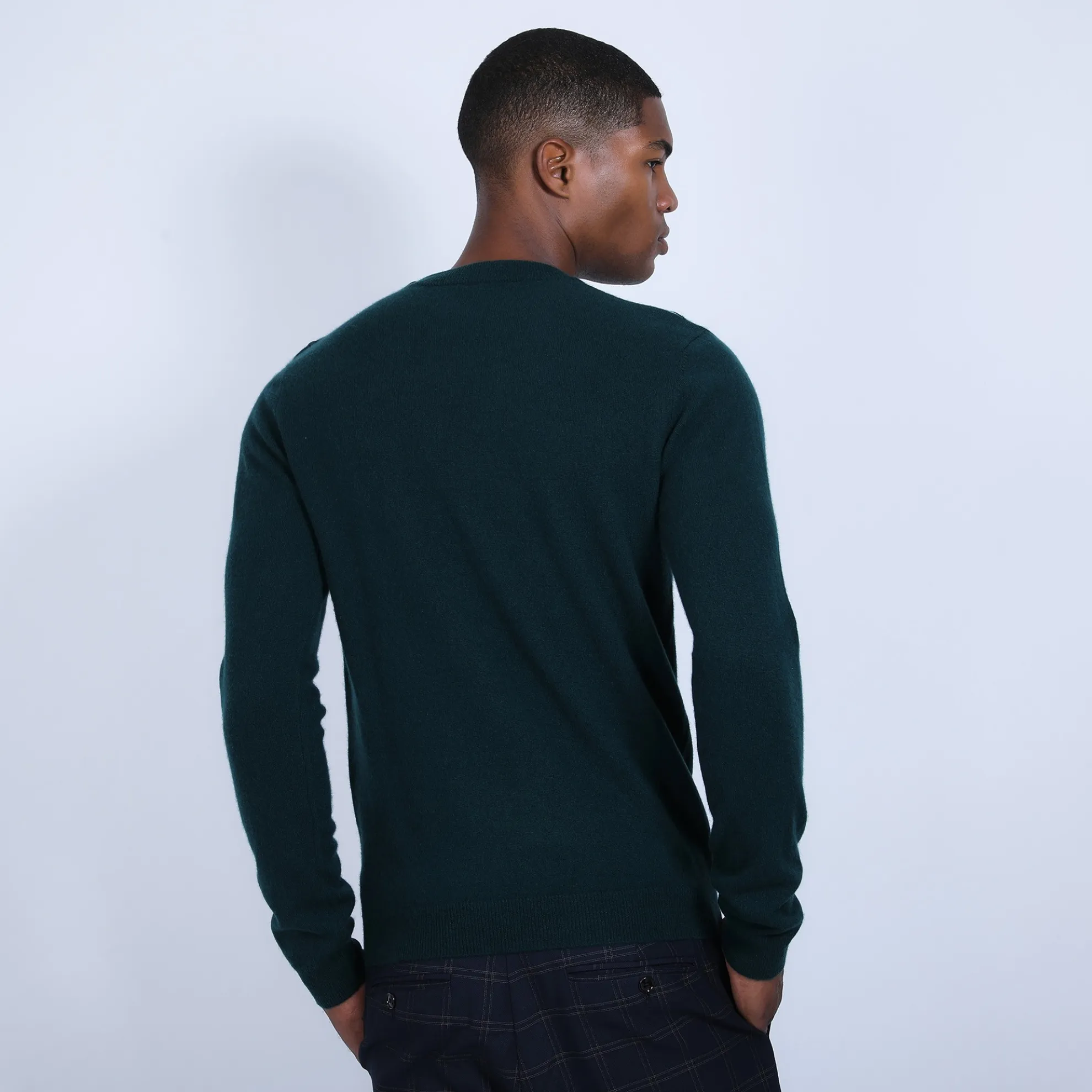 Maison Montagut Pull Cachemire Boutons Epaule - Bonifas>Homme Pulls