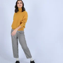 Maison Montagut Pull Cachemire Chauve Souris Col Roule - Bob><noscript><img width=