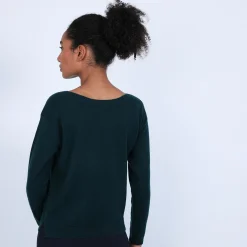 Maison Montagut Pull Col Bateau En Cachemire - Bal><noscript><img width=