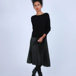 Maison Montagut Pull Col Bateau En Cachemire - Bal><noscript><img width=