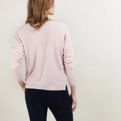 Maison Montagut Pull Col Bateau En Cachemire - Bal><noscript><img width=