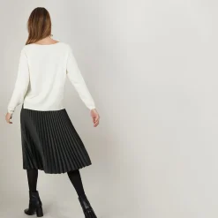 Maison Montagut Pull Col Bateau En Cachemire - Bal><noscript><img width=