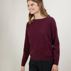 Maison Montagut Pull Col Bateau En Cachemire - Bal><noscript><img width=