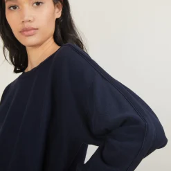 Maison Montagut Pull Col Bateau En Coton Cachemire - Felice><noscript><img width=