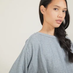 Maison Montagut Pull Col Bateau En Coton Cachemire - Felice><noscript><img width=