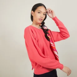 Maison Montagut Pull Col Bateau En Coton Cachemire - Felice><noscript><img width=