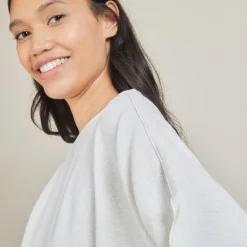 Maison Montagut Pull Col Bateau En Coton Cachemire - Felice><noscript><img width=