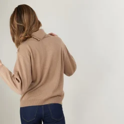 Maison Montagut Pull Col Boutonne En Cachemire - Gretel Bis><noscript><img width=